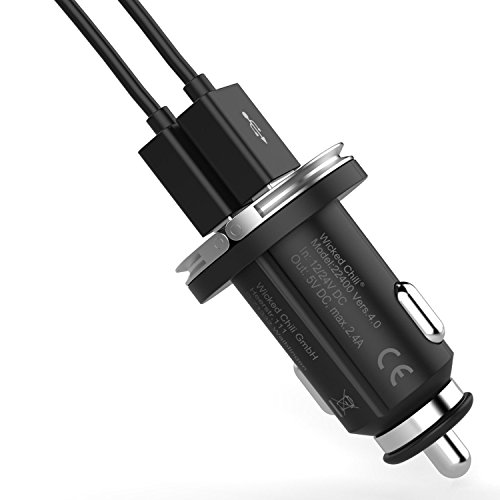 Wicked Chili Turbo-ID 2400mA/12W Zweifach USB KFZ-Ladegerät für Apple iPhone/iPad /iPod Air, Touch, Mini, Pro, 7, 7 Plus, 6S, 6S Plus, 6, 6 Plus, SE, 5S, 5 (2.4 A Multi Port, V4.0) - 7