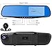Produktbild cooshional Rückspiegel Dashcam 1080P Full HD mit Rückfahr Kamera Autokamera mit G-Sensor, 170 Weitwinkel, Bewegungserkennung