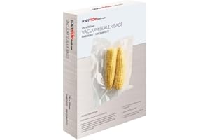 SousVideTools [SVT-06004] Vakuumbeutel, 100 Stück (250 x 350 mm) gaufrierte, lebensmittelechte Beutel zum Sous-Vide-Garen und zur Aufbewahrung, frei von BPA, gefrier-, koch- und mikrowellenfest