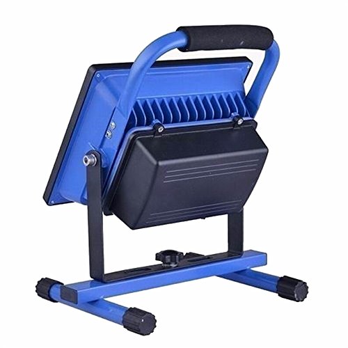 MCTECH® 50W Kaltweiß Blau Handlampe LED AKKU Arbeitsscheinwerfer Beleuchtung Outdoor Lampe Flutlicht - 4