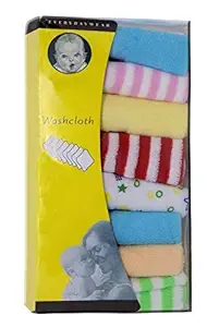 Glan Soft Face Towel Napkins for Kids Boys and Girls for Home and Travel Set of 8 Multi Color Pack of 1 (@@1)