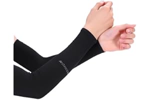KANGKAI Arm Sleeves, SUN UV Protection Ice Sleeves for Driving Cycling Golf Basketball Warmer Cooling Arm Sleeves UPF 50 Sunblock Protective Gloves for Men Women Adults Covering Tattoos