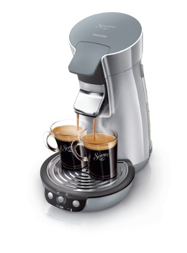 Philips HD7828/50 Senseo Viva Café (1450 W, Kalkindikator, Abschaltautomatik) silber - 2