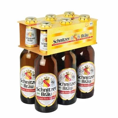Preisvergleich Produktbild Schnitzerbräu glutenfreies Bier - 6er Pack, Bio