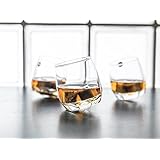 Gravidus 6 x Bar Rocking Whisky Glas - runder Boden 200 ml