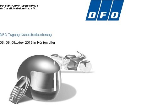 DFO Kunststofflackierung 2013