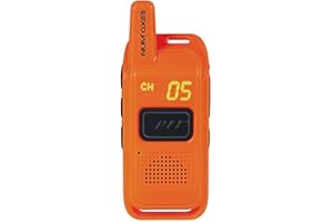 NUM'AXES Orange WALKIE-Talkie TLK1038, Unisex-Adult, One Size