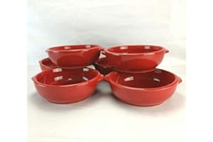 BENEGIAMO TEGAMINI Gnocchi Terracotta Rossi 6PZ Diametro 18CM