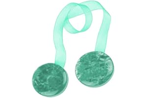 HOME ZEN HOUSEHOLD LINEN Fermatende in coppia con calamita in madreperla per cucina sala soggiorno semplici moderno interno a bottone tinta unita adattabile a tutti tipi di tende (Verdeacqua)