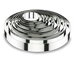 Acero inoxidable Lacor - 68616 - Aro Redondo Vacherin 16x6cm Inox.