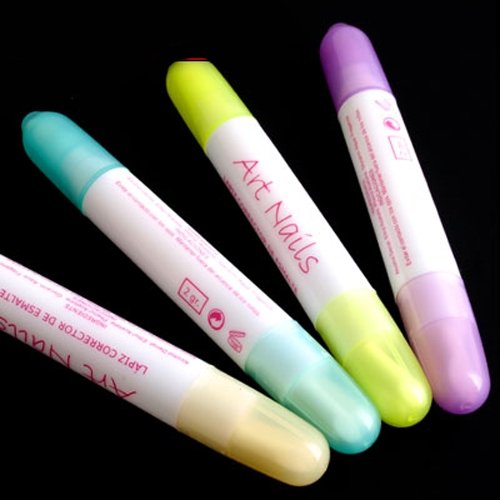 Nagel Pflege Stift Set 3 Teile Nagellack Korrektur Neu - 3