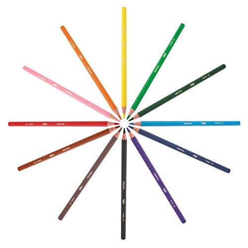 BIC KIDS Buntstift EVOLUTION ECOlutions, 18-farbig sortiert, Kartonetui à 18 Stück - 11