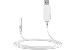 BOUGE Cavo di Ricarica da 5V a 12V Compatibile con Silk-épil 9, cavo di Alimentazione Sostitutivo LANMU per Rasoio Epilatore Series 5 7 9 Silk-épil,Silk-épil 3-170 Epilatore, Silk-Expert PRO 5