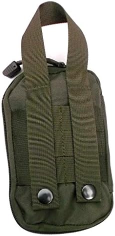 MICRO MOLLE POUCH ARMY GREEN 1000 denier nylon with VELCRO pad grip