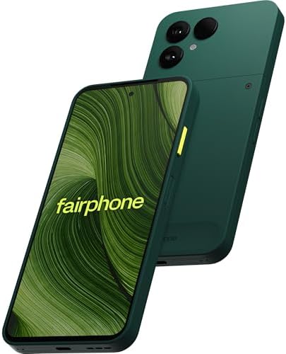 Das Fairphone (Gen. 6) 256GB (Forest Green, Android 15, 8 GB)