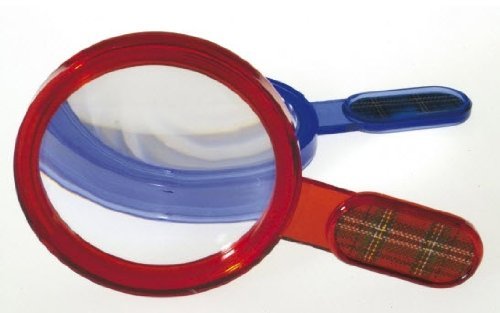 Partynelly® 6x Lupe, Detektivlupe, Kinderlupe Kinder Kindergeburtstag Geburtstag Mitgebsel Geschenk Sherlock Holmes Detektiv Flo Lupen Ausstattung