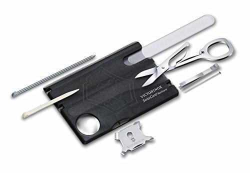 Victorinox Taschenwerkzeug Swisscard Nailcare, Schwarz Transparent, 0.7240.T3 - 2