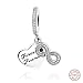 Produktbild MOCCI 2016 Pre-Herbst DIY Passt für Pandora Armbänder authentischen 925 Sterling Silber für Immer Freunde Perlen mit klaren CZ Machen Schmuck