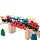 Ultrakidz Holzeisenbahn Set Lukas – 100-teilig - 2