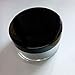Empty Clear Foundation Make-up Powder Puff Box Case Container with Powder Puff Sifter and Black Screw Lip (20g)