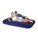 Karmax Easy Inflate Velvet Flocked Double Size Air Bed (Blue) RS.2299.00