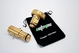  Dish/bayoneta Auto Gas Lpg camping adaptador m21,8 Incluye sinter filtro y Reservorio adaptador funda