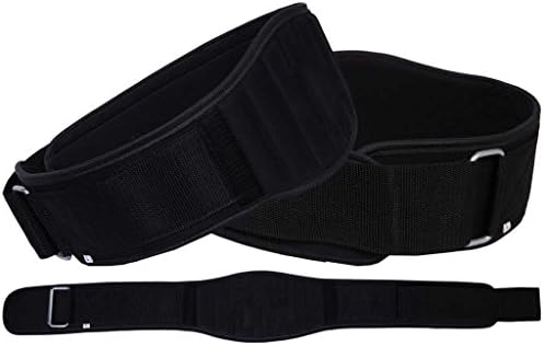 MASKU Weight lift support gym belt back fit power powerlift men women weightlift lever train 6 inch lady body build inzer brace double olympic nubuck training support fitness exercise bodybuilding