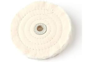 T&F Disco de pulido de algodón para metal aluminio/acero/cromo/aleación madera plástico vidrio cerámica pulido