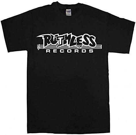 Ruthless Records Printed Tshirt (XXL, Black)