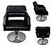 New Design SALON HAIRDRESSING EQUIPMENT FURNITURE BARBER CHAIR 2 Colour (Black)