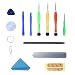 Produktbild Utmury 13 in 1 Profi Reparatur Werkzeug Set Tool kit für Handy und Smartphone & Multimedia oder andere Kleingeräte, Inkl. Mikrofasertuch