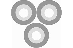 QTACIE Wood Turning Chisels Carbide Cutter 12mm Round Ci3 Woodturning Tungsten Carbide Inserts Tips for DIY Woodworking Lathe, Mini&Mid-Size Finishers/Easy Start/Full&Pro-Size Hollower Woodturning Tool, 3Pcs