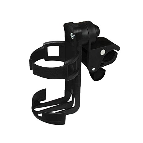 Hrph Empfindliche Schwarz Kinderwagen -Becherhalter -Universal-Kinderfahrradflaschenregal - 2