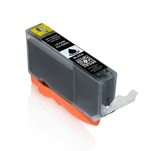 20 Patronen MIT CHIP kompatibel zu PGI-525BK , CLI-526C , CLI-526M , CLI-526Y und CLI-526BK - 3