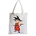 Produktbild Große Tasche Sack Einkaufsbummel Strand Schüler Dragonkids t-shirt Dragon Ball Z anime manga japan goku kid Ball Z anime manga japan goku kind
