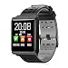 Produktbild Fitness-Tracker, Pulsuhr Smart Armband Bluetooth Schrittzähler Mit Schlaf-Monitor Smart Watch Für Iphone Samsung Und Andere Android-Smartphones,Black