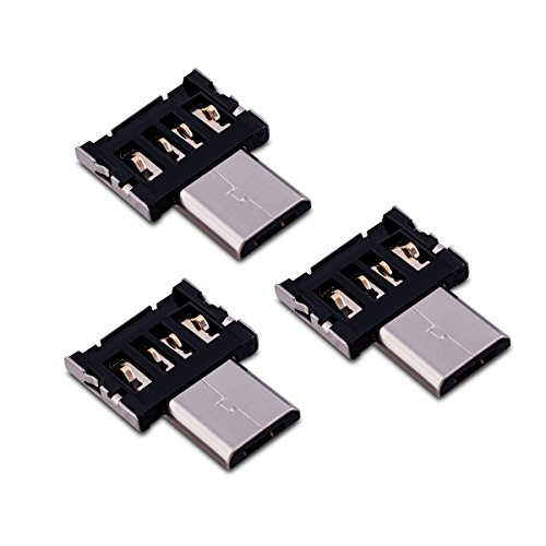 kwmobile 3x Micro USB OTG Adapter für Smartphone und Tablet, wie Samsung, Huawei, LG, HTC und Sony - 5
