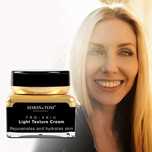 Simon & Tom PRO SKIN - ANTI-AGEING CREMA VISO - Anti-invecchiamento, antirughe, ringiovanisce e idrata la pelle, effetto Botox, con vitamina E, 50 ml