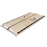 Betten-ABC 4250639100893 Lattenrost MAX 1 NV MZV, zur Selbstmontage mit 28 stabilen Leisten und durchgehenden Holmen, mit mittelzonenverstellung im Beckenbereich, 140 x 200 cm