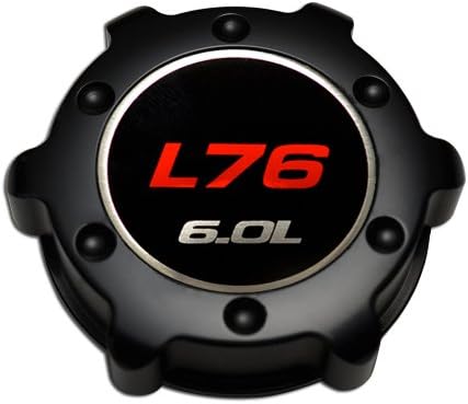 L76 6.0L BLACK OIL CAP Chevrolet in Billet Aluminum for Pontiac GT G8 V8 08 09 2008 2009