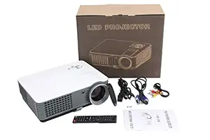 Gigaglitz Smart WiFi Miracast Projector 2000 lumens led Portable Projector