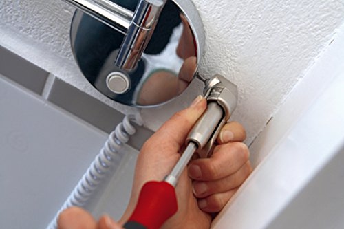 Wiha Winkelschrauber mit um 105° abgewinkeltem Kopf / Schraubendreher Adapter für schwer zugängliche Stellen / 1/4″ / 130 mm - 4