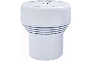 WYSKONT Rohrbelüfter DN50 HypAir Balance – Belüftungsventil für Sanitärinstallation, Unterdruckausgleich, gegen Gluckern & Kanalgerüche, EN 12380, einfache Montage
