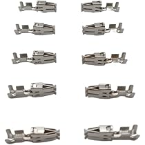 Aud VW Skoda Seat set of 10 crmp termnals (pns) for repar wre