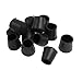 Produktbild sourcingmap 12 Pcs 16mm Inner Od.Gummi Fußkappen Rohrkappen Schutzkappen Stuhlkappen Kappe