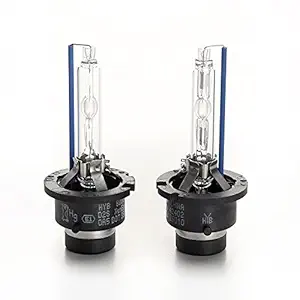 HYBKLER 8000K 35W D2S car Xenon HID Headlight Bulb (Pack of 2)