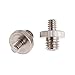 Produktbild Gewindeschraube Adapter, 1/4 Zoll Stecker auf 3/8 Zoll Außengewinde -Schrauben-Adapter Standard-Stativgewinde Schraube