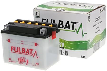 Fulbat YB4L-B Battery Dry with Acid Pack