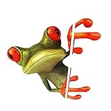 rungao Funny 3d Peep rana Funny Car Pegatinas Ventana de Vinilo gráficos de vinilo Adhesivos