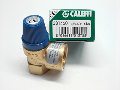 Caleffi Membran Sicherheitsventil 6 bar Nr. 531460 (1/2 - 3